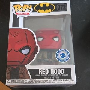 Funko Red Hood Pop! Heroes Figure in Red and Tan